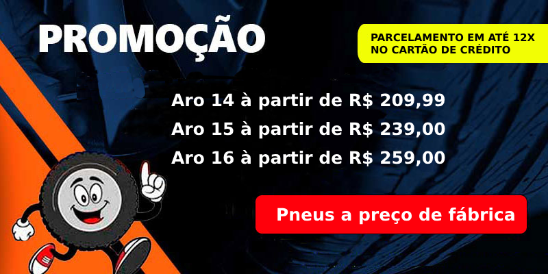 Promoção pneus